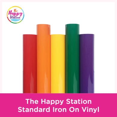 THE HAPPY STATION | Standard Iron On Vinyl