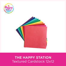 THE HAPPY STATION | Textured Cardstock, 12"x12"