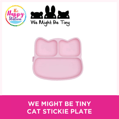 WE MIGHT BE TINY | Stickie Plate, Cat