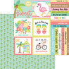 DOODLEBUG DESIGN | Seaside Summer Paper Pad, 6"x6"