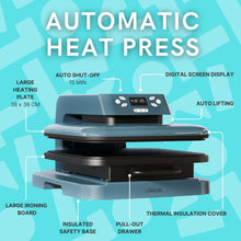 LOKLIK | Impress Auto Heat Press Machine, 38cm x 38cm