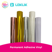 LOKLiK | Permanent Adhesive Vinyl, 12" x 6ft (30.5 x 180 cm)
