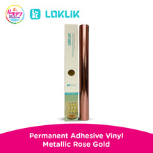 LOKLiK | Permanent Adhesive Vinyl, 12" x 6ft (30.5 x 180 cm)