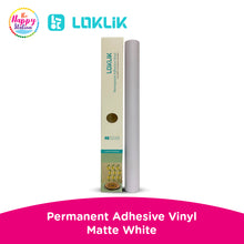 LOKLiK | Permanent Adhesive Vinyl, 12" x 6ft (30.5 x 180 cm)