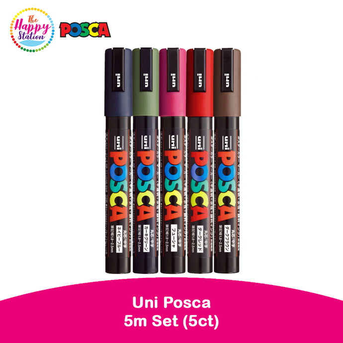 UNI | Posca 5M Set (5ct)