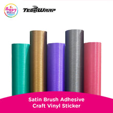 TECKWRAP | Satin Brush Adhesive Craft Vinyl Sticker