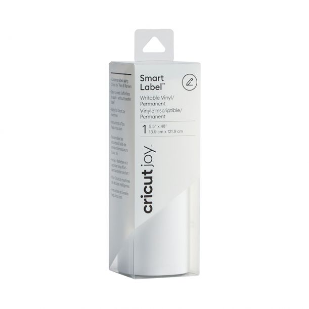 CRICUT | Joy Smart Label Writable Vinyl, Permanent White