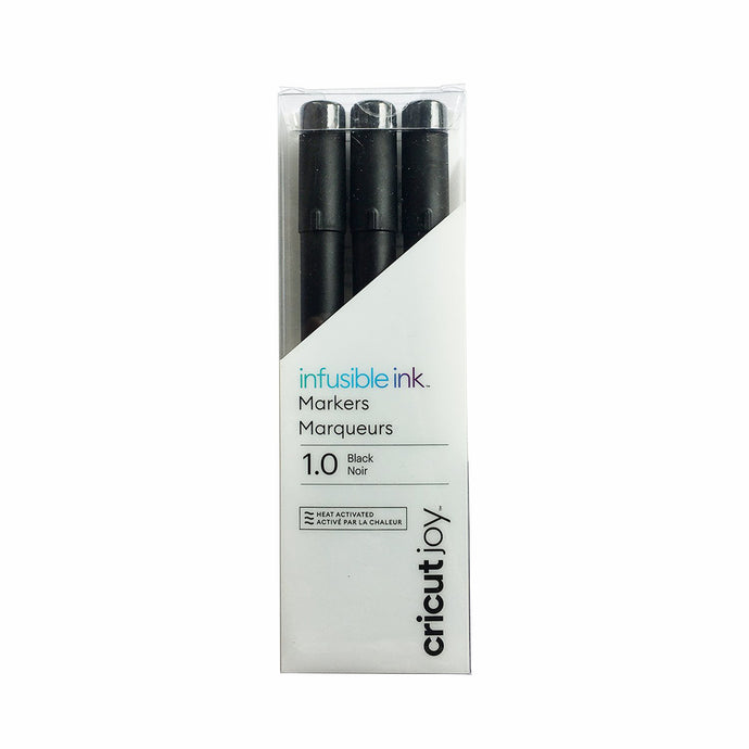 CRICUT | Joy Infusible Ink Markers - Black, 1.0mm