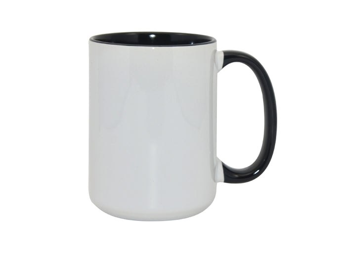 ULTIMA | Sublimation Inner Colored Rim and Handle Mugs - 15oz
