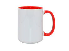 ULTIMA | Sublimation Inner Colored Rim and Handle Mugs - 15oz