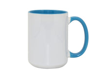 ULTIMA | Sublimation Inner Colored Rim and Handle Mugs - 15oz