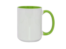 ULTIMA | Sublimation Inner Colored Rim and Handle Mugs - 15oz