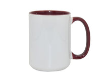 ULTIMA | Sublimation Inner Colored Rim and Handle Mugs - 15oz