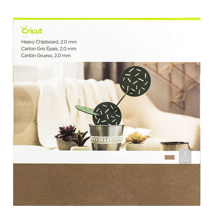 CRICUT | Heavy Chipboard, 2mm (5 sheets, 11