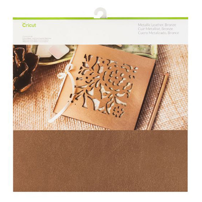 CRICUT | Soft Metallic Leather, Gold