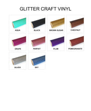 THE HAPPY STATION | Glitter Adhesive Craft Vinyl Sticker