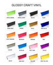 THE HAPPY STATION | Glossy Adhesive Craft Vinyl Sticker, for outdoor and indoor use