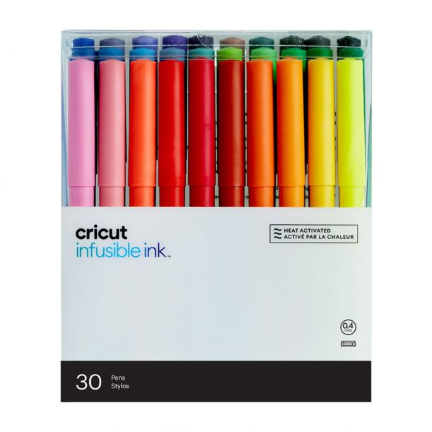 CRICUT | Infusible Ink Pens 0.4, Ultimate Set (30 ct)