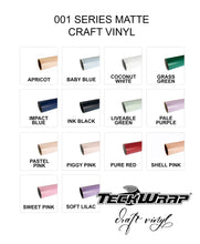 TECKWRAP | 001 Series Matte Adhesive Craft Vinyl Sticker