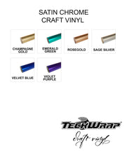 TECKWRAP | Satin Chrome Adhesive Craft Vinyl Sticker