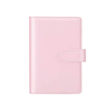 THE HAPPY STATION | Macaron Color PU Leather Cover Ring Binder Planner, A6