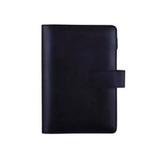 THE HAPPY STATION | Macaron Color PU Leather Cover Ring Binder Planner, A6