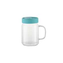 ULTIMA | Sublimation Clear Glass Mason Jar w/ handle and silicone lid, 20oz/600ml