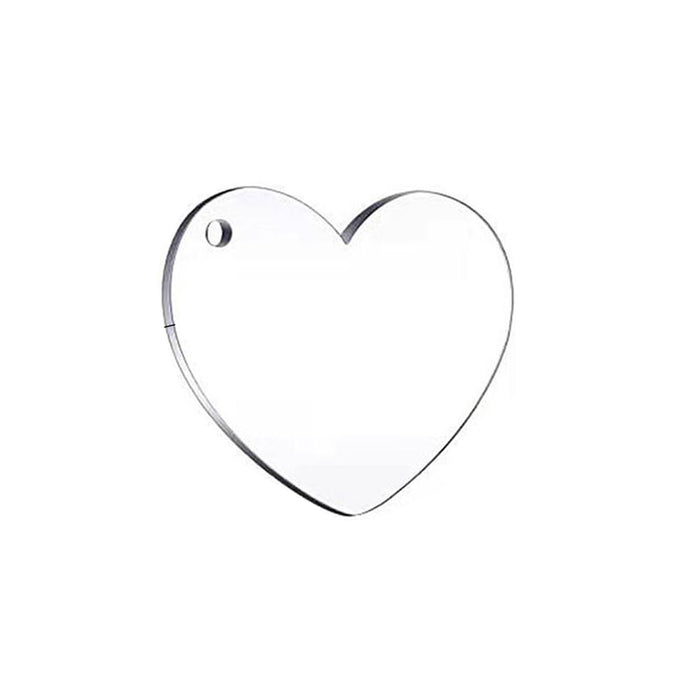 THE HAPPY STATION | Blank Clear Acrylic for Keychain