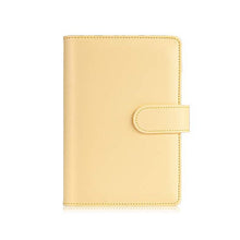 THE HAPPY STATION | Macaron Color PU Leather Cover Ring Binder Planner, A6