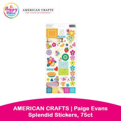 AMERICAN CRAFTS | Paige Evans Splendid Stickers, 75ct