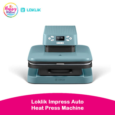 LOKLIK | Impress Auto Heat Press Machine, 38cm x 38cm