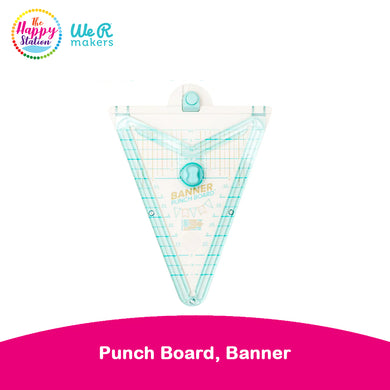 WE R MAKERS | Punch Board, Banner