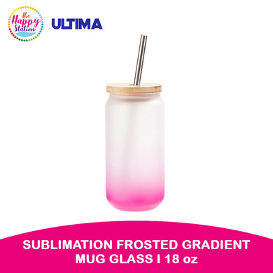 ULTIMA | Sublimation Gradient Glass Mug, 18oz/550ml