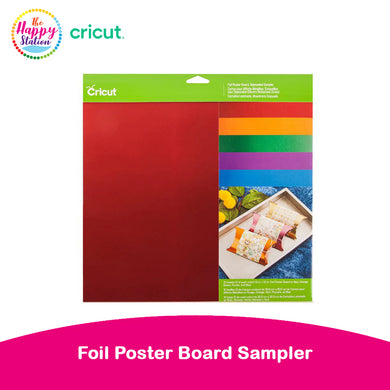 CRICUT | Foil Poster Board Sampler, 12