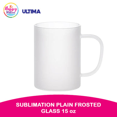 ULTIMA | Sublimation Frosted Glass Mug, 15oz/450ml