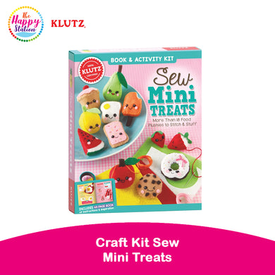 KLUTZ | Craft Kit Sew, Mini Treats