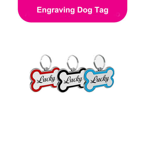 Engraving Dog Tag 3*4.5cm