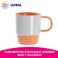 ULTIMA | Sublimation Stackable Inner & Handle Color Mug, 10oz/300ml