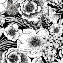 Cricut Joy™ Adhesive-Backed Deluxe Paper, Black and White Botanicals