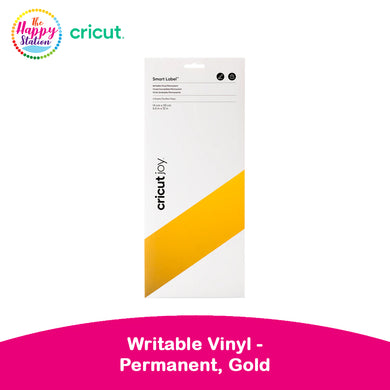 CRICUT | Joy Smart Label Writable Vinyl - Permanent, Gold