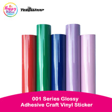 TECKWRAP | 001 Series Glossy Adhesive Craft Vinyl Sticker