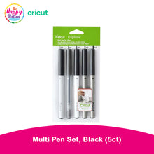 CRICUT | Multi Pen Set, Black (5ct)