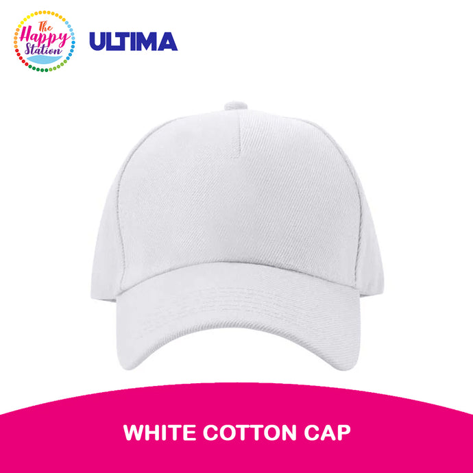 ULTIMA | White Cotton Cap