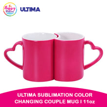 ULTIMA | Sublimation Color Changing Couple Mugs, 11oz