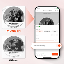 MUNBYN FM226 Bluetooth Portable Label Maker