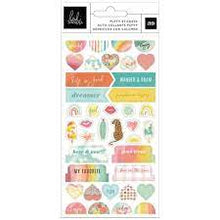 AMERICAN CRAFTS | Heidi Swapp, Sun Chaser Mini Puffy Stickers, 39/Pkg