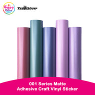 TECKWRAP | 001 Series Matte Adhesive Craft Vinyl Sticker