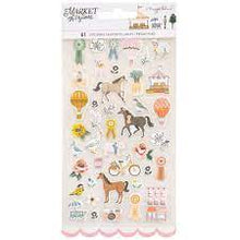 AMERICAN CRAFTS | Maggie Holmes Market Square Puffy Stickers, 41/Pkg