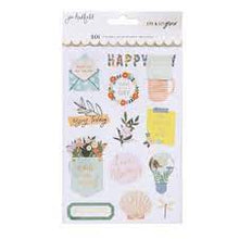 AMERICAN CRAFTS | Jen Hadfield Live & Let Grow Sticker Book-W/Gold Foil Accents, 201/Pkg