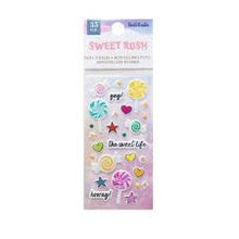 AMERICAN CRAFTS | Vicki Boutin Sweet Rush Mini Puffy Stickers, 55/Pkg